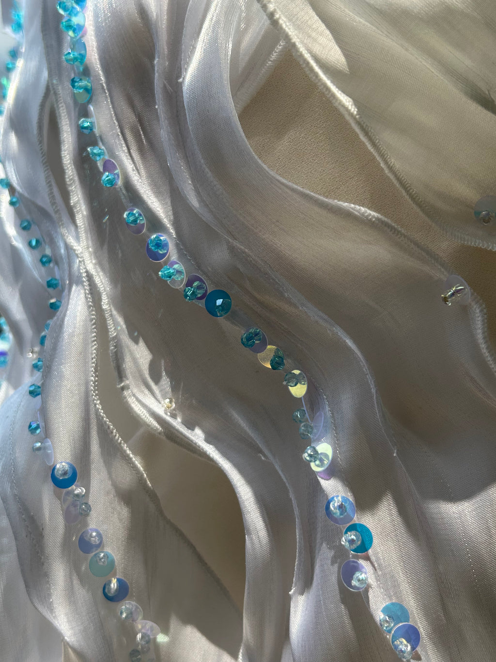 Handmade bead sleeveless camisole top customization